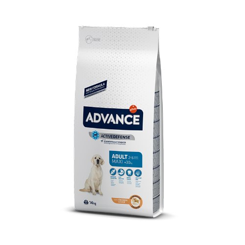 אדוונס אוכל לכלב בוגר גזע גדול עוף 12 קג - ADVANCE ADULT LARGE BREED CHICKEN 12KG