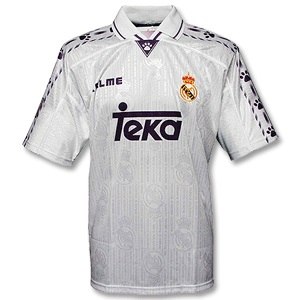 חולצת משחק רטרו ריאל מדריד בית 1996