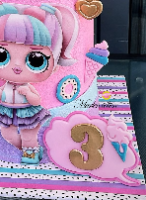ספרות בלון גובה 6 ס''מ