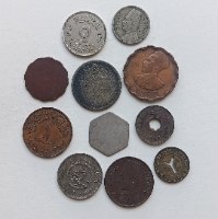 אוסף 11 מטבעות שונים מהעולם