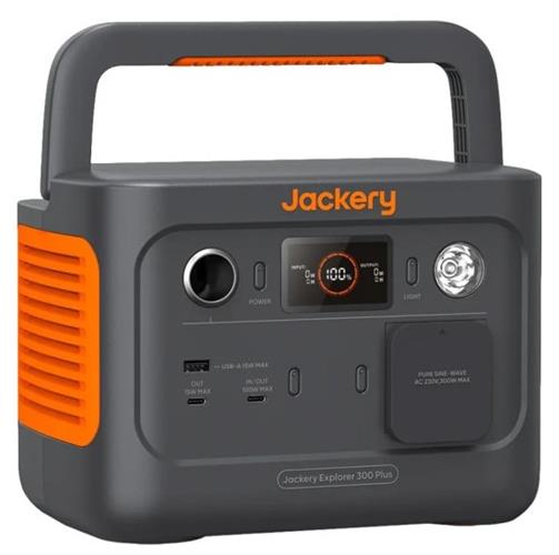 תחנת כוח ניידת Jackery Explorer 300 Plus - 300W 288Wh