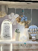 קיר קרניזים לברית מפואר 3