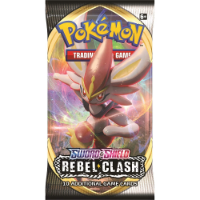 Pokemon TCG: SWSH02 Rebel Clash Booster Box קלפי פוקימון TCG מקוריים בוסטר בוקס רבל קלאש