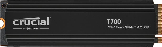 דיסק Crucial SSD 2TB T700 NVMe M.2 PCIe Gen5 with heatsink