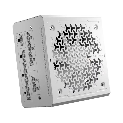 ספק כוח צבע לבן Corsair RM1000e Fully Modular Low-Noise ATX