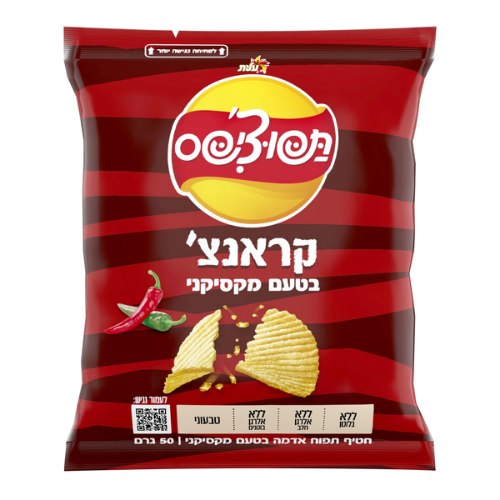 תפוצ'יפס קראנצ' בטעם מקסיקני