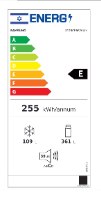 מקרר מקפיא עליון - 470 ליטר Samsung סמסונג  BeSpoke RT48CB6626WH זכוכית לבנה