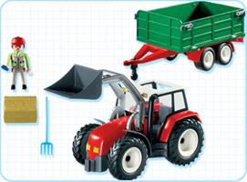 פליימוביל 4496 טרקטור עם נגרר