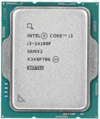 מעבד דור 14 Intel Core I3 14100F Tray no fan No GPU up to 4.7GHZ