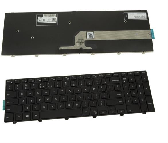מקלדת למחשב נייד דל Dell Inspiron 15 3541 / 3542 / 3543 / 5748 Laptop Keyboard