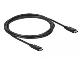 כבל מסך Delock USB 4 40 Gbps Coaxial Thunderbolt 3 Cable 2 m