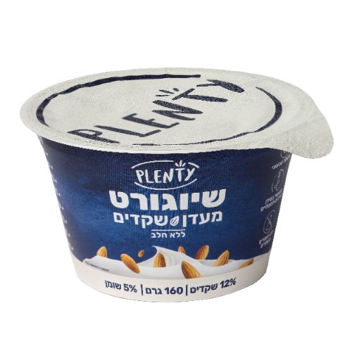 שיוגורט מעדן שקדים ללא חלב 160 ג’ – פלנטי