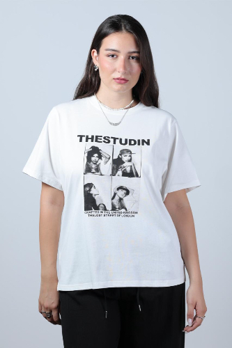 חולצת גוסק לבנה