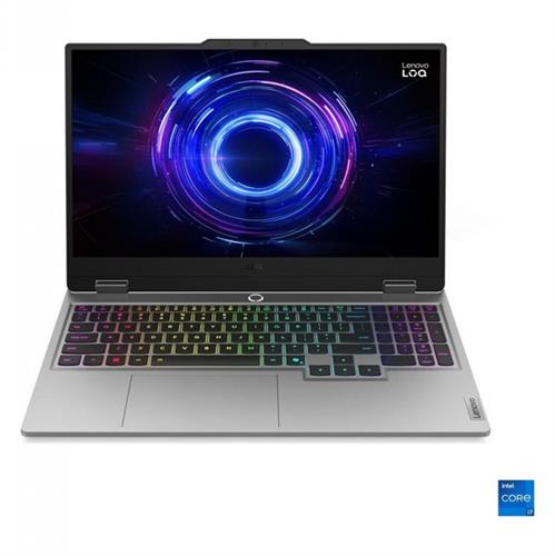 מחשב נייד Lenovo LOQ 15IRX10 i7-14700HX 16GB 1TB 15.6" FHD DOS Luna Grey 83JE01MGIV