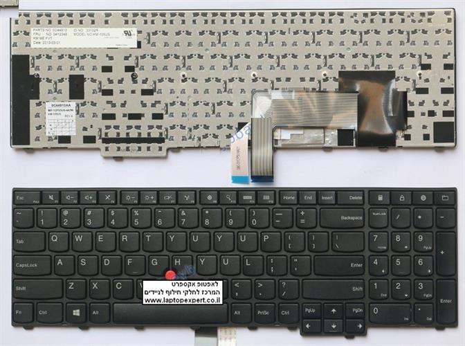 מקלדת למחשב נייד לנובו  Lenovo Thinkpad Edge Keyboard E531 E540 T540 T540p W540 Series 04Y2426 0C44991 0C45217 L540 L560 black