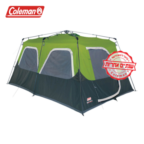 אוהל להקמה מהירה ל-10 אנשים מבית קולמן Coleman | מקט 2000026678 |קפיץ קפוץ