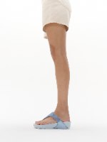 לולו טו פוסט תכלת קריסטל פיטפלופ FITFLOP