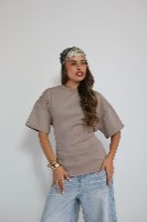חולצה קשירה בגב
