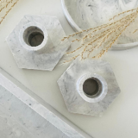 Marble Candlelight Set
