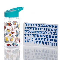 בקבוק בנים עם שם 480 מ"ל