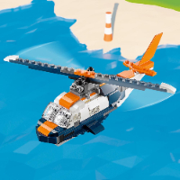 לגו קריאטור 3 ב 1 - מטוס סילון על קולי - LEGO CREATOR 31126