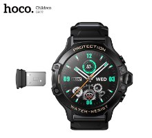 שעון חכם לילדים HOCO Y107 – סוללה חזקה ותמיכה מלאה באייפון ואנדרואיד.