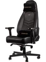 כסא גיימינג עור אמיתי Noblechairs ICON Real Leather Gaming Chair Black