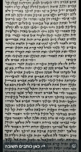 ספר תורה גודל 45 בית יוסף מוכן ותפור-תשפה.