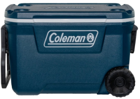ציידנית 59 ליטר על גלגלים דגם אקסטרים| Coleman Xtreme 59L Wheeled Cooler | מקט 2000037213 |קפיץ קפוץ