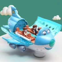 מטוס חשמלי לילדים - מסתובב 360 מעלות