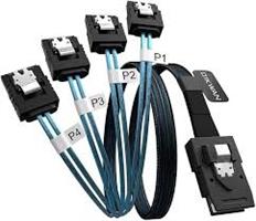 כבל לבקר SFF8087 TO 4X SATA 1M