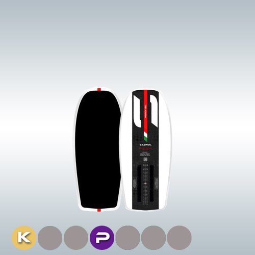 Kite/pump 12L Compact Carbon Foilboard 89.9cm