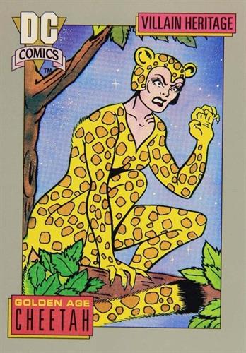 קלף בודד די.סי קומיקס DC Comics - The Cheetah's Dagger - Villain Heritage - 22