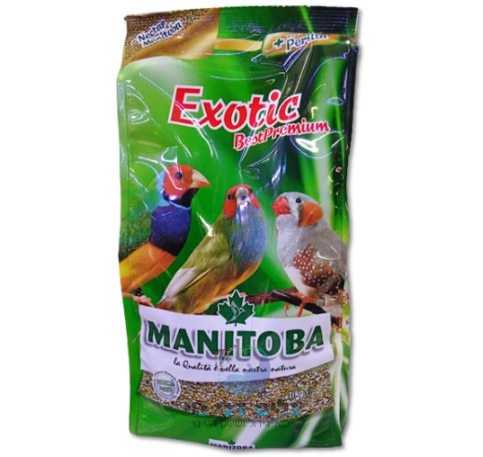 מזון לפינקים כולל פרילה 1 ק"ג מניטובה MANITOBA