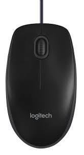 עכבר Logitech B100 USB שחור