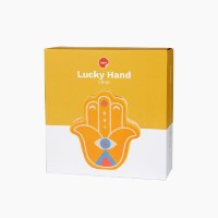 אגרטל חמסה צבעוני Lucky Hand – צהוב - מארז לא מושלם