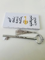 פנקס אישי עם עט בצורת מפתח