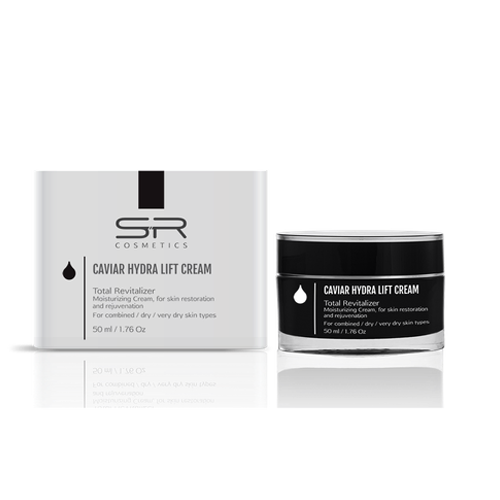 SR Cosmetics Caviar Hydra Lift Total Revitalizer - קרם לחות קוויאר לשיקום ולהצערת העור