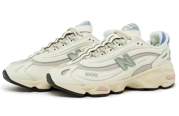 נעלי ניו בלאנס New Balance NB 1000 לבן טורקיז