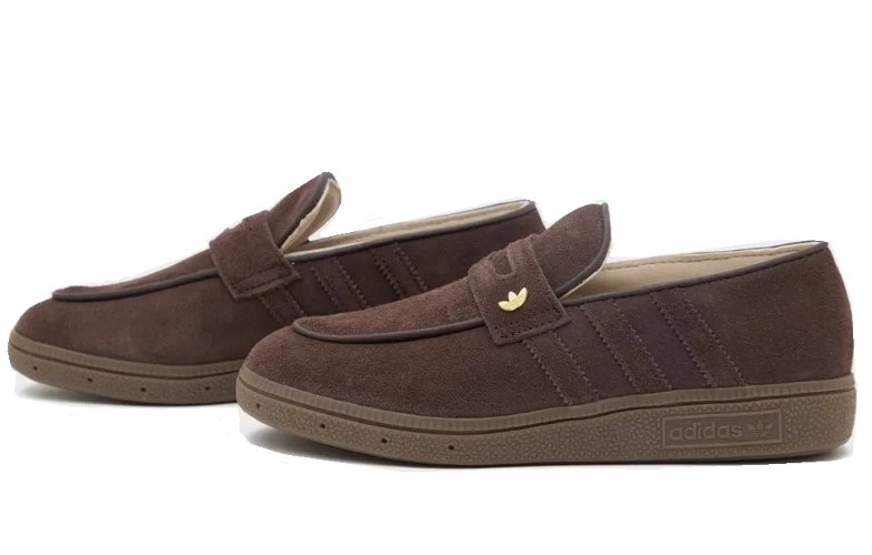נעלי מוקסין אדידס Adidas Originals Handball Spezial חום