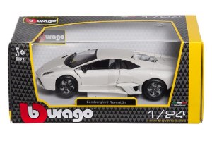 דגם מכונית למבורגיני רוונטון לבנה 1/24 2007 Bburago Lamborghini Reventon