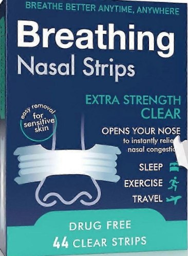 מדבקות למניעת נחירות Breathe right לעור רגיש.