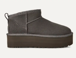 UGG- קלאסיק אולטרה מיני פלטפורם 1135092 אפור