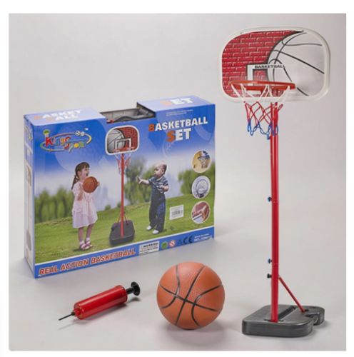 ערכת כדורסל לילדים 1.66 מטר BASKET166 מבית קפיץ קפוץ