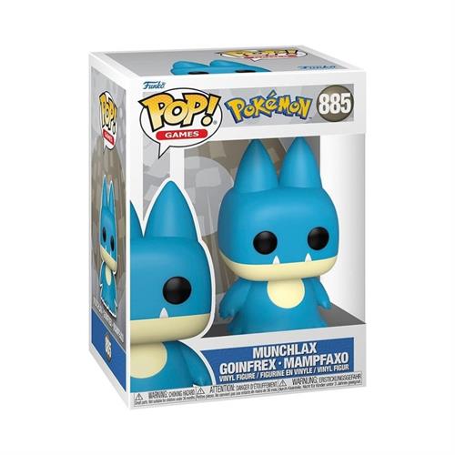 בובת פופ פוקימון מנצ'לקס - Funko Pop Pokemon Munchlax