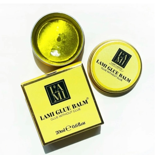 דבק “LAMI GLUE BALM” צהוב להרמת ריסים- 20ML