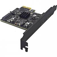מתאם PCI ל-2 יציאות TYPE C