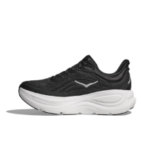 HOKA BONDI 9 WIDE נעלי ספורט גברים בונדי 9 רחבות בצבע שחור/לבן| HOKA גברים