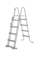 בריכת צינורות עגולה אפורה+ משאבת פילטר 530 + סולם+ כיסוי | 366X122 ס"מ| MAX | מקט BESTWAY| 56420|