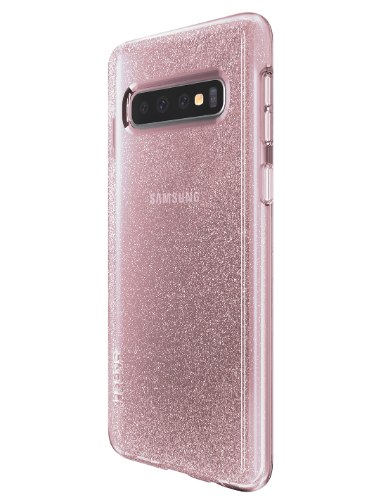כיסוי Skech ל-Galaxy S10 PLUS דגם  SPARKLE (ורוד) נצנצים